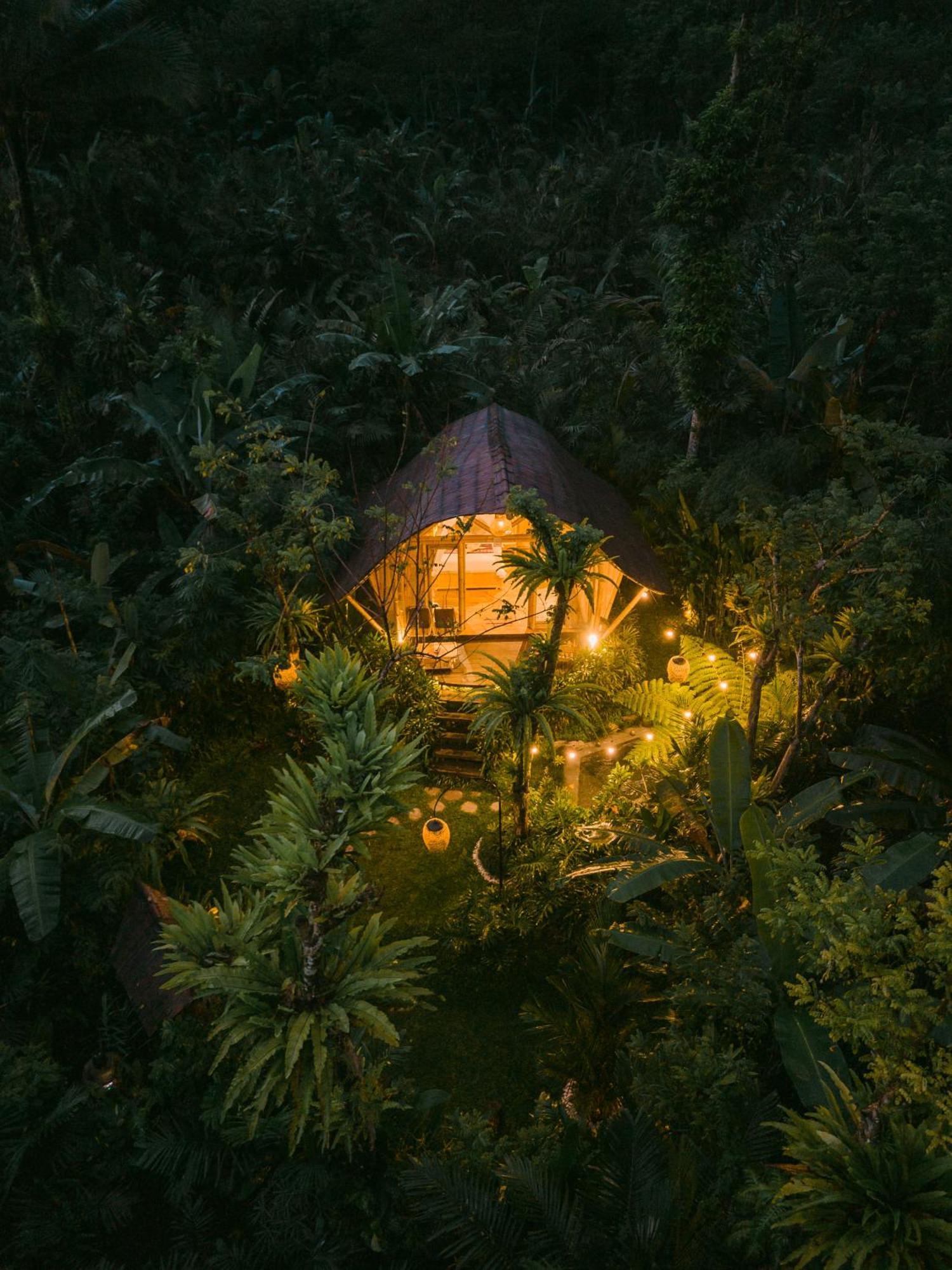 Arcada Bali Bamboo House Villa Sidemen  Eksteriør billede