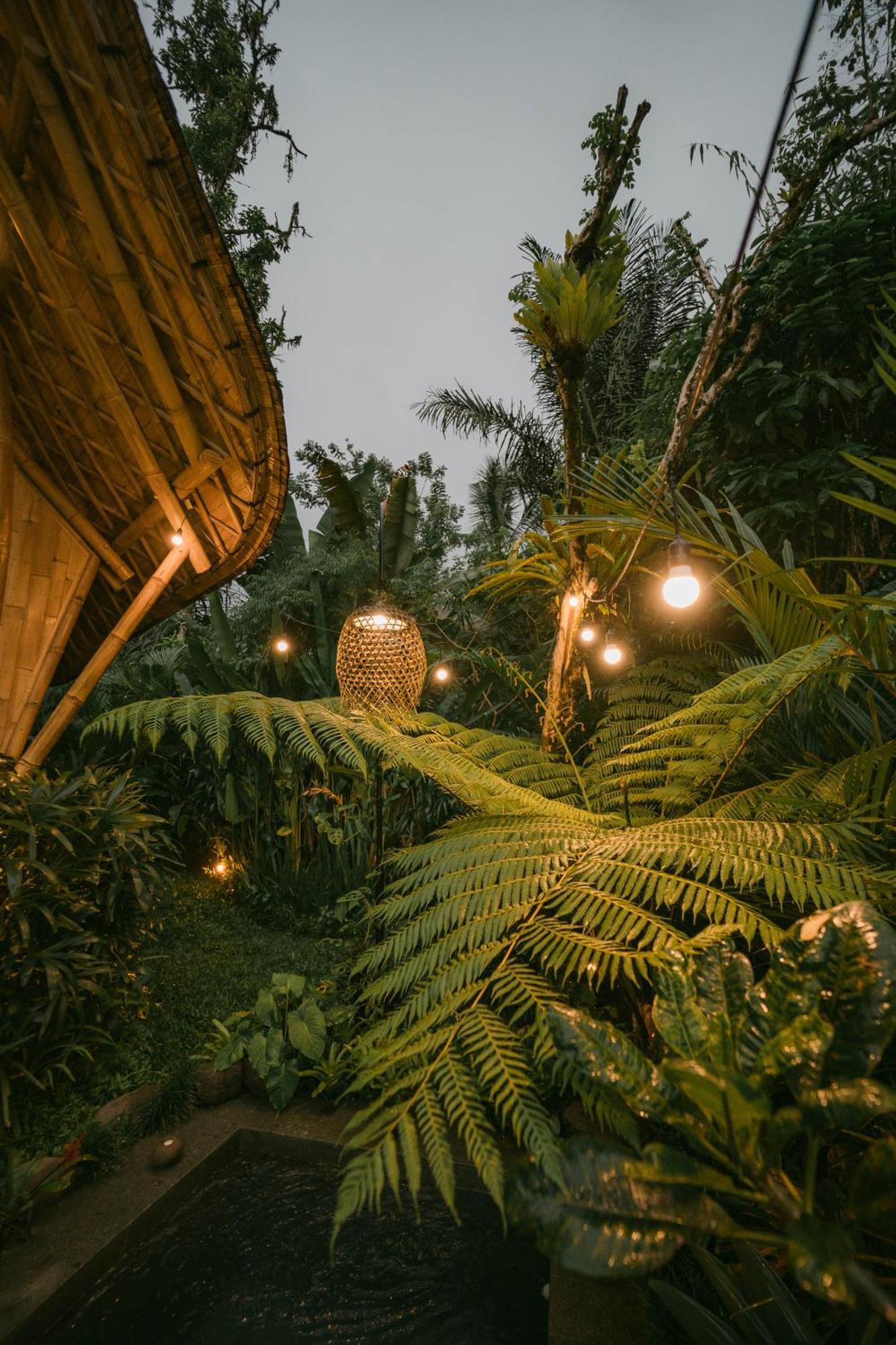 Arcada Bali Bamboo House Villa Sidemen  Eksteriør billede
