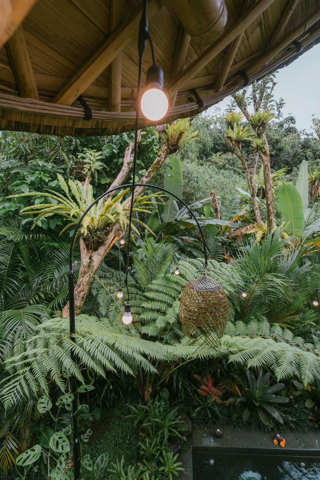 Arcada Bali Bamboo House Villa Sidemen  Eksteriør billede