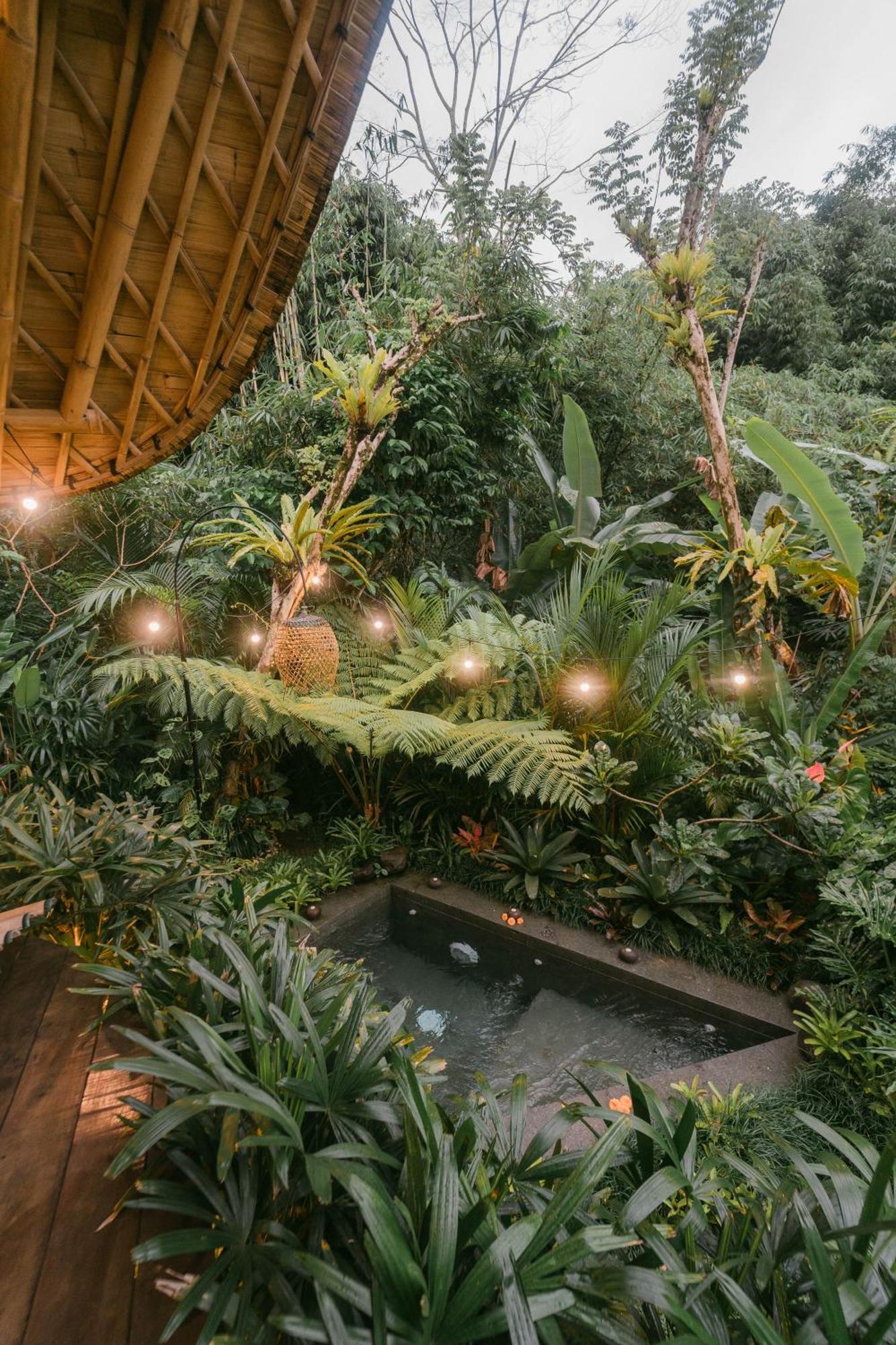 Arcada Bali Bamboo House Villa Sidemen  Eksteriør billede