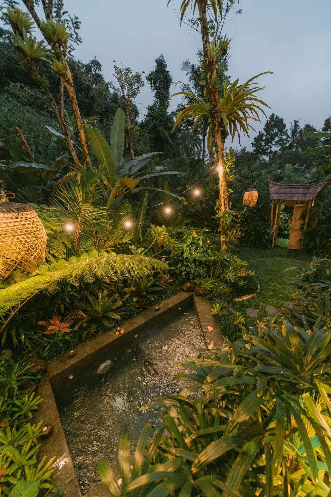 Arcada Bali Bamboo House Villa Sidemen  Eksteriør billede