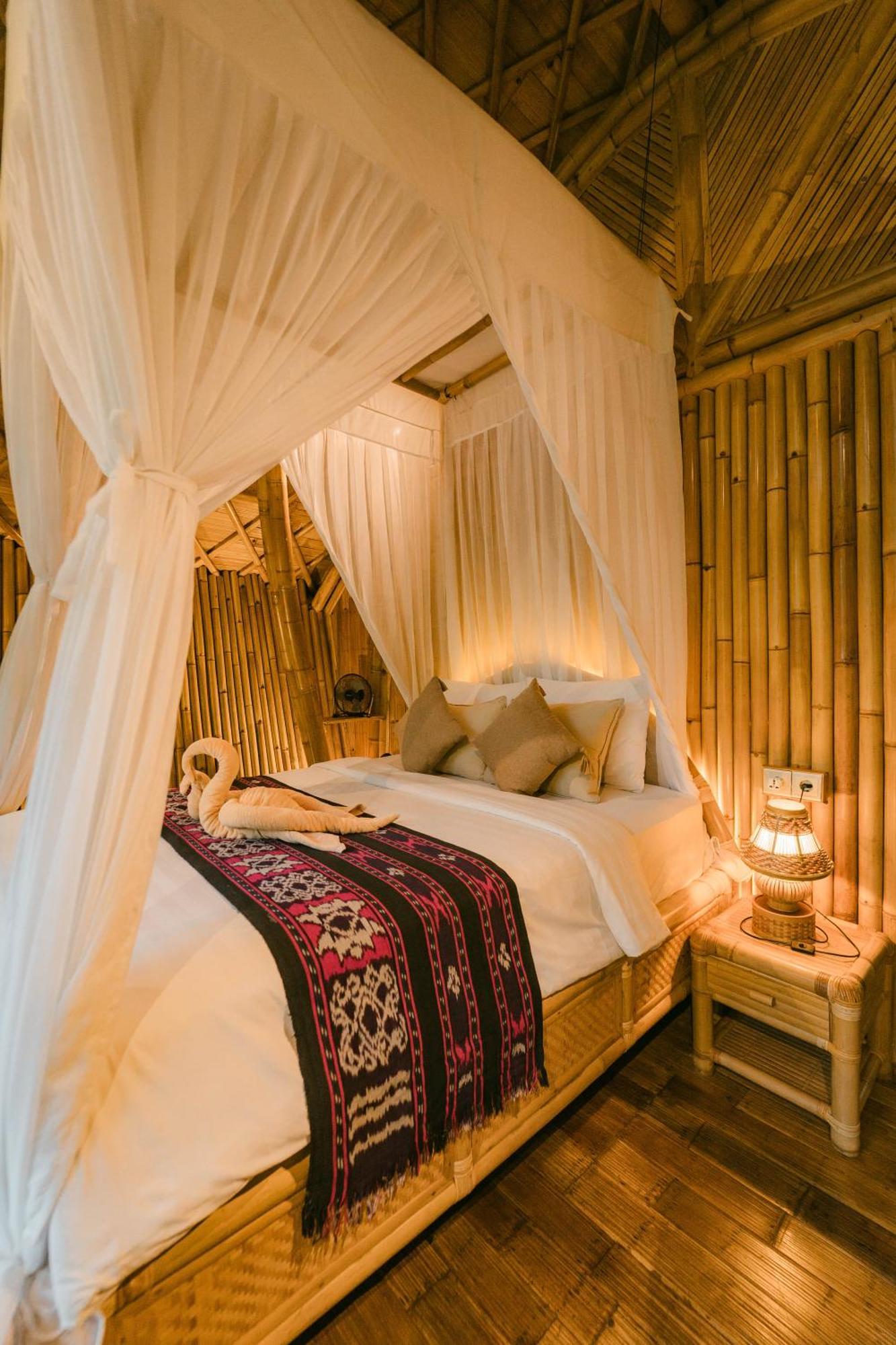 Arcada Bali Bamboo House Villa Sidemen  Eksteriør billede