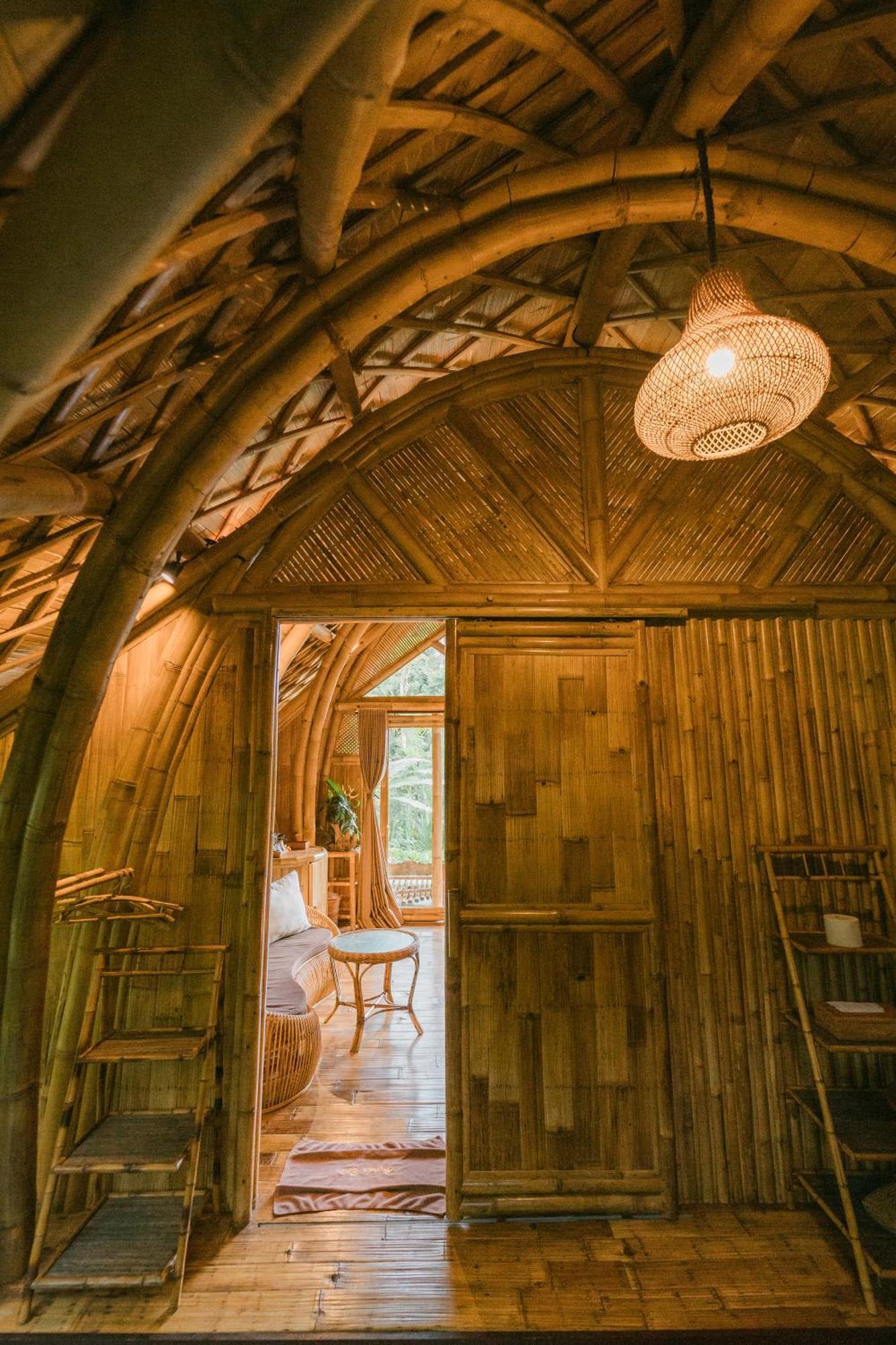 Arcada Bali Bamboo House Villa Sidemen  Eksteriør billede