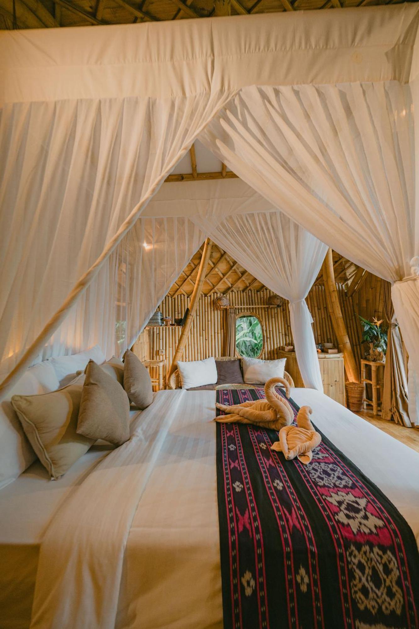 Arcada Bali Bamboo House Villa Sidemen  Eksteriør billede