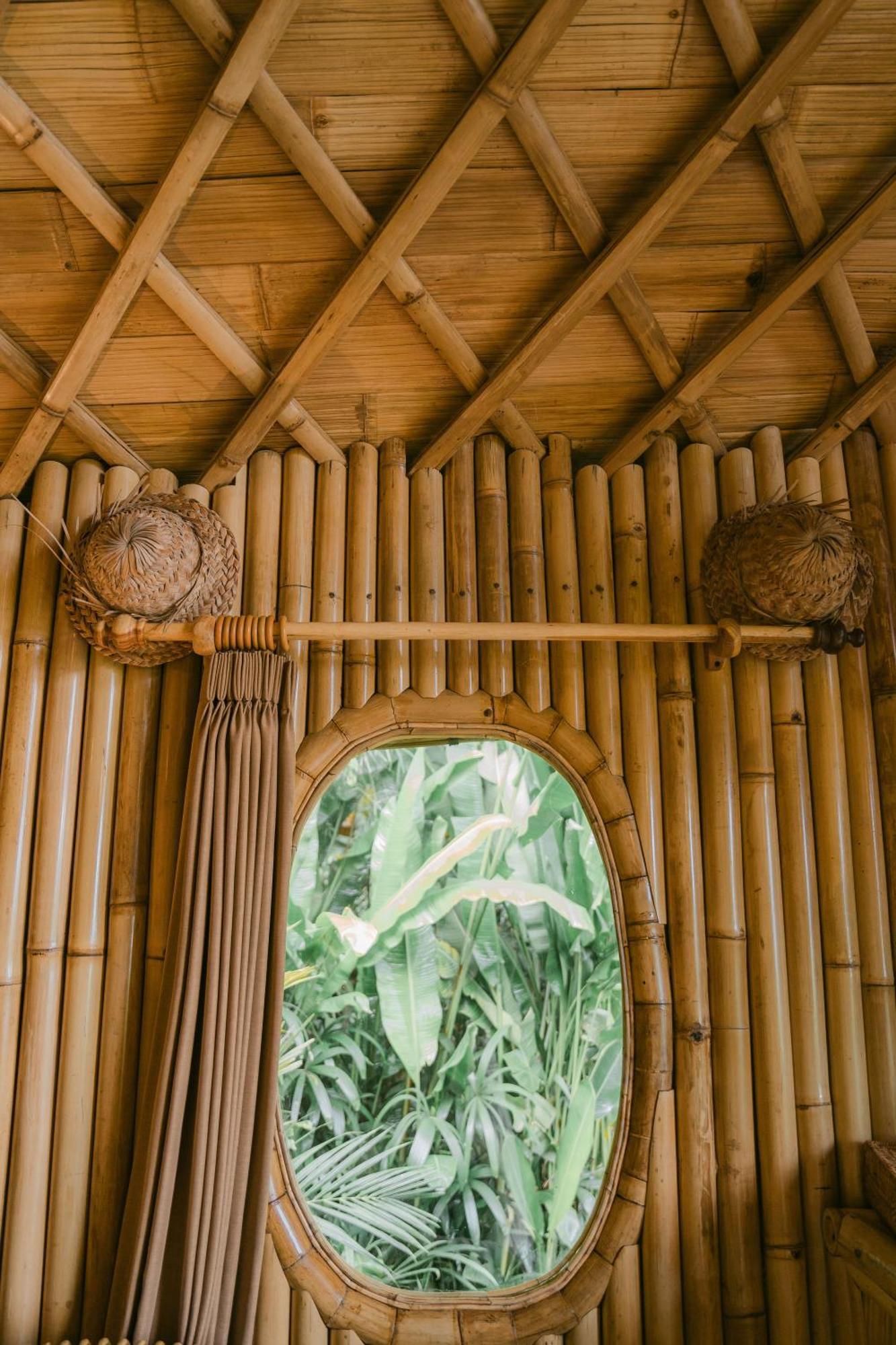 Arcada Bali Bamboo House Villa Sidemen  Eksteriør billede