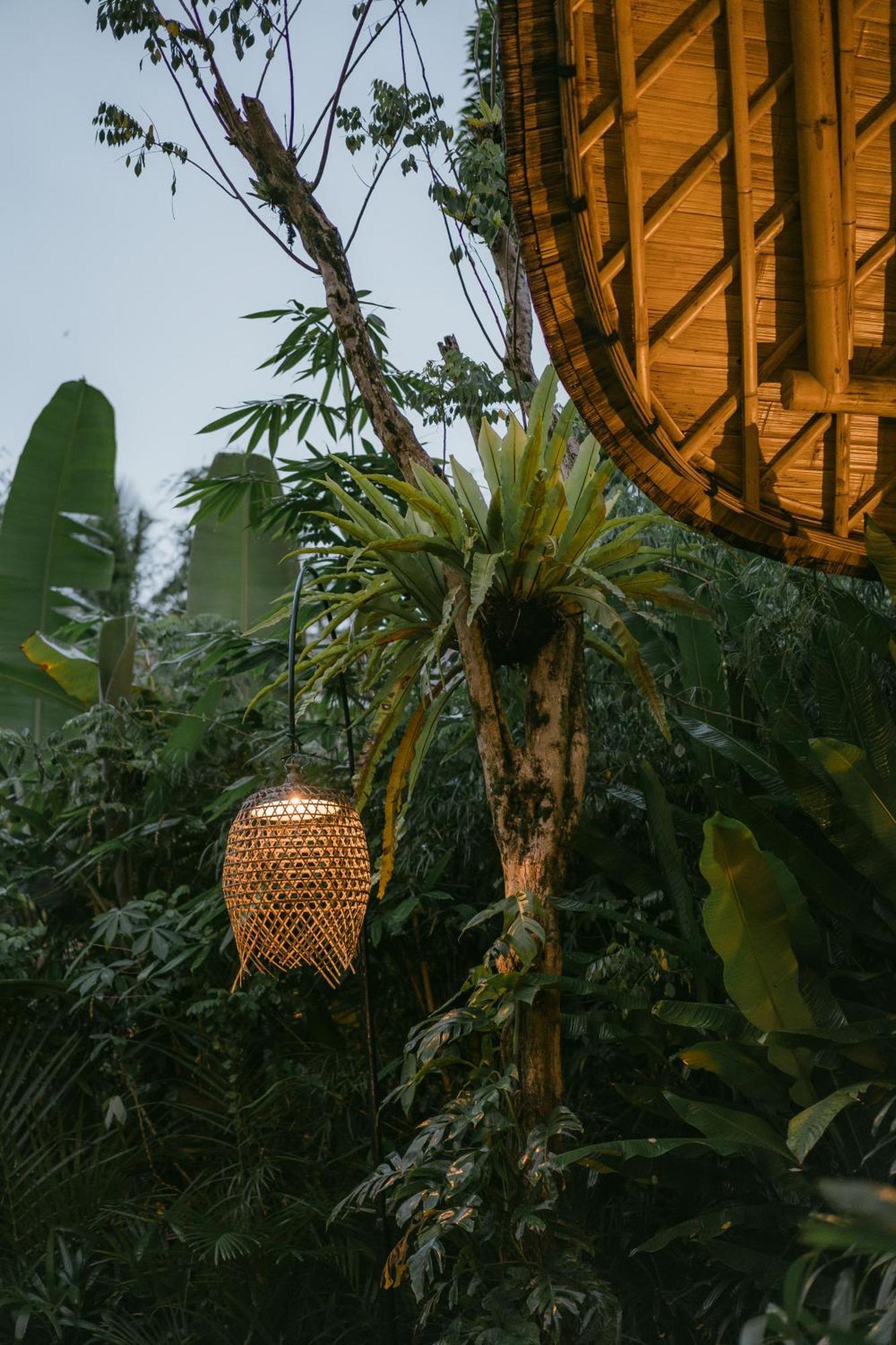Arcada Bali Bamboo House Villa Sidemen  Eksteriør billede