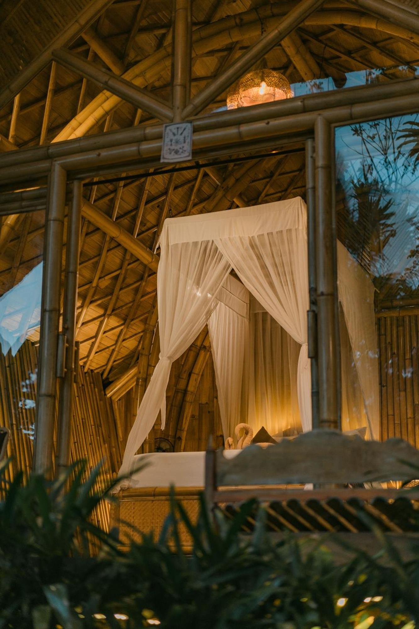 Arcada Bali Bamboo House Villa Sidemen  Eksteriør billede